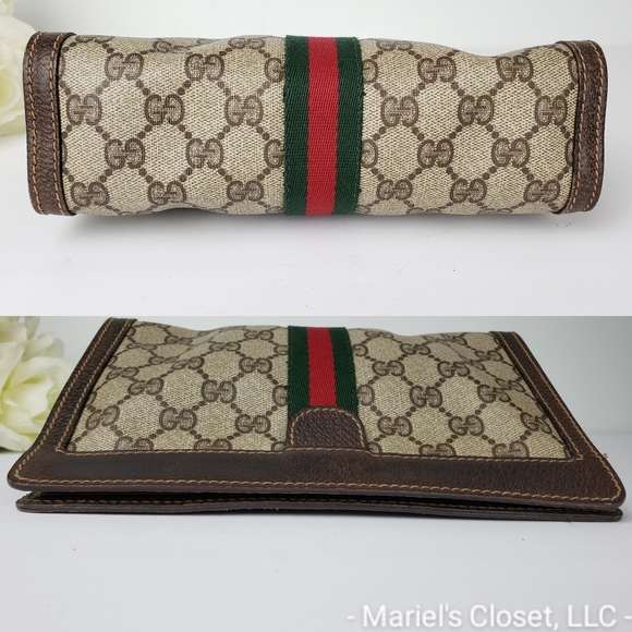 Authentic Gucci GG Shelly Makeup Bag #2533M - Picture 6 of 6